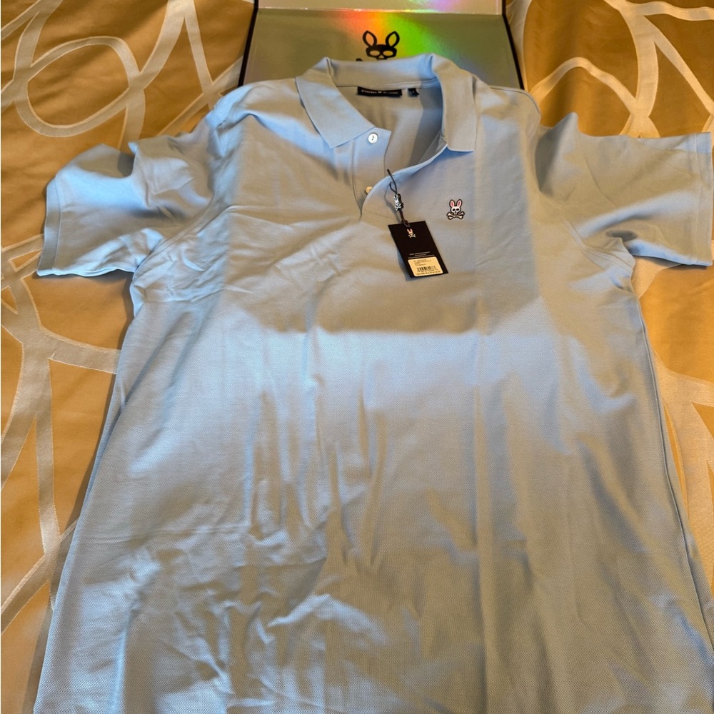 Psycho Bunny Light Blue Polo Shirt